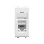 DKC Avanti Белое облако Компьютерная розетка RJ-45 категория 5е 1 модуль, DKC