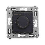 Регулятор теплого пола DKC Avanti 5A с датчиком пола 3,5м, черный матовый, DKC