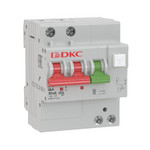 Дифференциальный автомат DKC YON pro MDV63 1P+N 20A C 30mA 6kA тип A, DKC